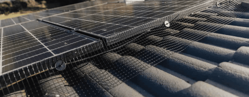 solar panel bird proofing