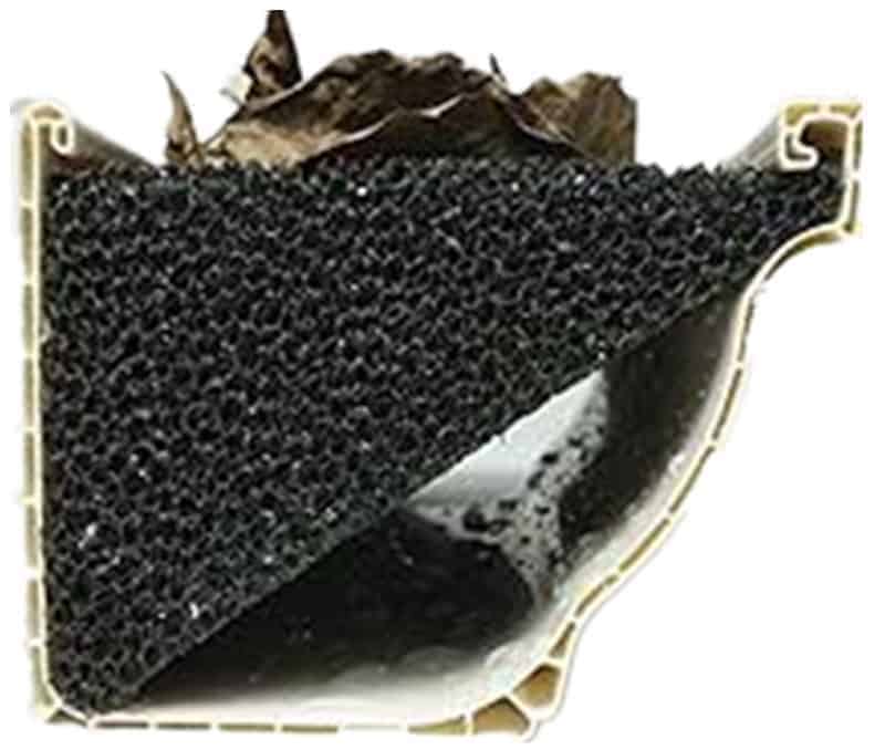 foam inserts gutter guards