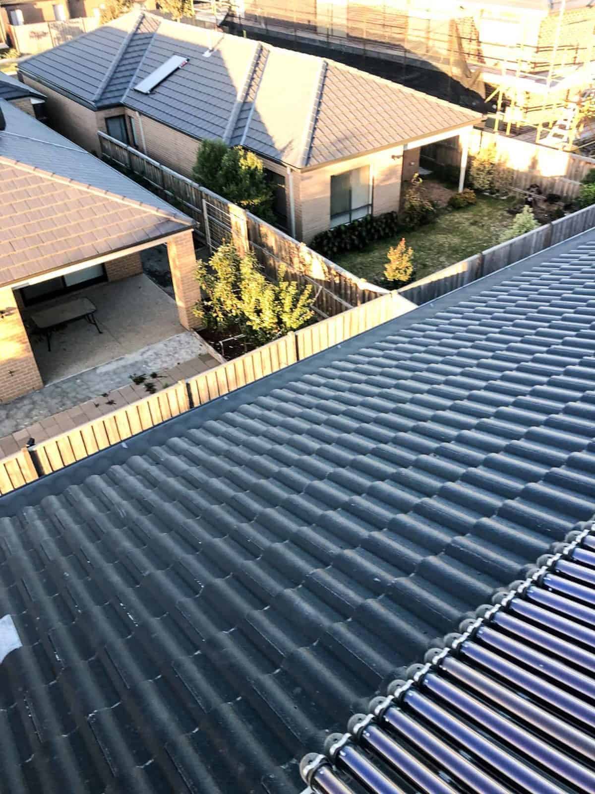 tiled roof gutter guard tiled roof gutter guard